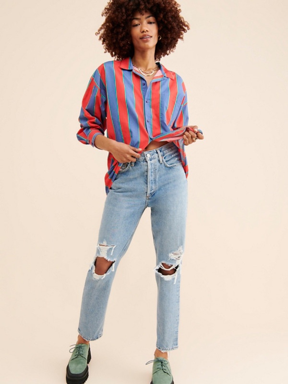 AGOLDE Fen High Rise Relaxed Jeans